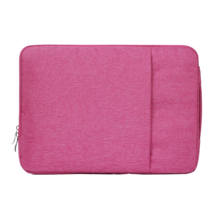 11.6 inch Universal Fashion Soft Laptop Denim Bags Portable Zipper Notebook Laptop Case Pouch for MacBook Air, Lenovo and other Laptops, Size: 32.2x21.8x2cm