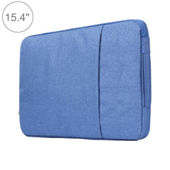 15.4 inch Universal Fashion Soft Laptop Denim Bags Portable Zipper Notebook Laptop Case Pouch for MacBook Air / Pro, Lenovo and other Laptops, Size: 39.2x28.5x2cm, 15.4 inch Purple, 15.4 inch Magenta, 15.4 inch Blue, 15.4 inch Grey, 15.4 inch Dark Blue