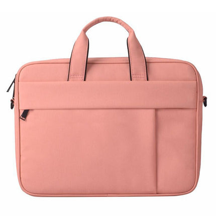 DJ03 Waterproof Anti-scratch Anti-theft One-shoulder Handbag for 13.3 inch Laptops, with Suitcase Belt, DJ03 13.3 inch Black, DJ03 13.3 inch Pink, DJ03 13.3 inch Navy Blue