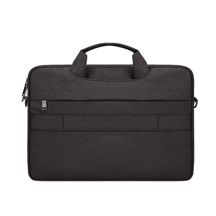 ST02S Waterproof Tear Resistance Hidden Portable Strap One-shoulder Handbag for 14.1 inch Laptops, with Suitcase Belt, ST02S 14.1 inch Black, ST02S 14.1 inch Dark Gray, ST02S 14.1 inch Pink, ST02S 14.1 inch Light Grey, ST02S 14.1 inch Navy Blue
