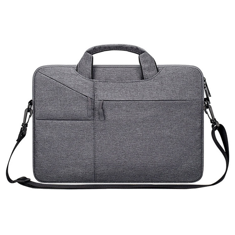 ST02S Waterproof Tear Resistance Hidden Portable Strap One-shoulder Handbag for 14.1 inch Laptops, with Suitcase Belt