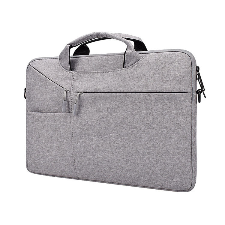 ST02S Waterproof Tear Resistance Hidden Portable Strap One-shoulder Handbag for 14.1 inch Laptops, with Suitcase Belt