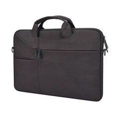 ST02S Waterproof Tear Resistance Hidden Portable Strap One-shoulder Handbag for 15.6 inch Laptops, with Suitcase Belt, ST02S 15.6 inch Black, ST02S 15.6 inch Dark Gray, ST02S 15.6 inch Pink, ST02S 15.6 inch Light Grey, ST02S 15.6 inch Navy Blue