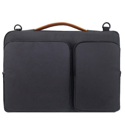 Nylon Waterproof Laptop Handbag Bag for 15-15.6 inch Laptops with Trunk Trolley Strap, 15-15.6 inch