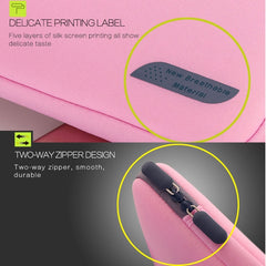 12 inch Portable Air Permeable Handheld Sleeve Bag for MacBook, Lenovo and other Laptops, Size:32x21x2cm, 12 inch Magenta, 12 inch Blue, 12 inch Grey, 12 inch Green, 12 inch Pink, 12 inch Black