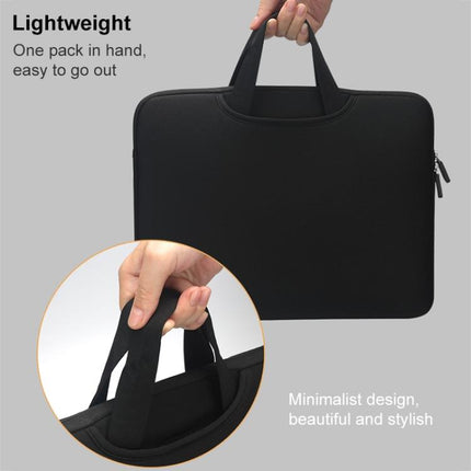 15.4 inch Portable Air Permeable Handheld Sleeve Bag for MacBook Air / Pro, Lenovo and other Laptops, Size: 38x27.5x3.5cm, 15.4 inch Grey, 15.4 inch Green, 15.4 inch Pink, 15.4 inch Black