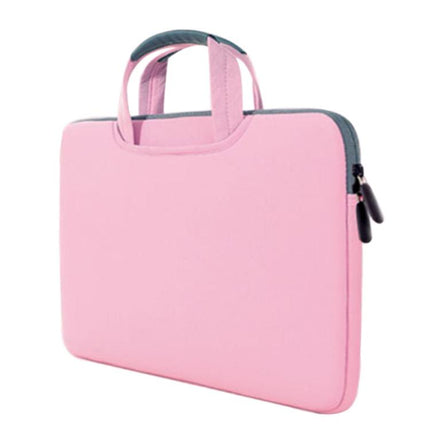 15.6 inch Portable Air Permeable Handheld Sleeve Bag for Laptops, Size: 41.5x30.0x3.5cm, 15.6 inch Black, 15.6 inch Pink, 15.6 inch Green, 15.6 inch Grey, 15.6 inch Magenta