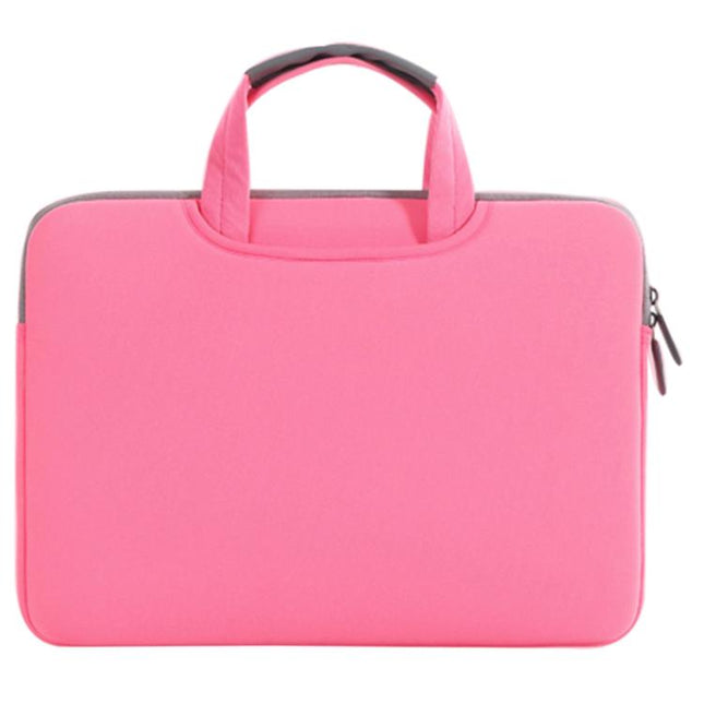 15.6 inch Portable Air Permeable Handheld Sleeve Bag for Laptops, Size: 41.5x30.0x3.5cm, 15.6 inch Black, 15.6 inch Pink, 15.6 inch Green, 15.6 inch Grey, 15.6 inch Magenta