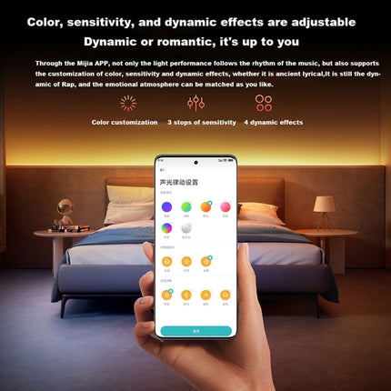 Xiaomi Mijia 2m Synchronized RGB Ambient Light Strip, US Plug