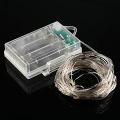 50 LEDs 3 x AA Batteries Box Fairy Lamp Decorative Light with Remote Control, DC 5V