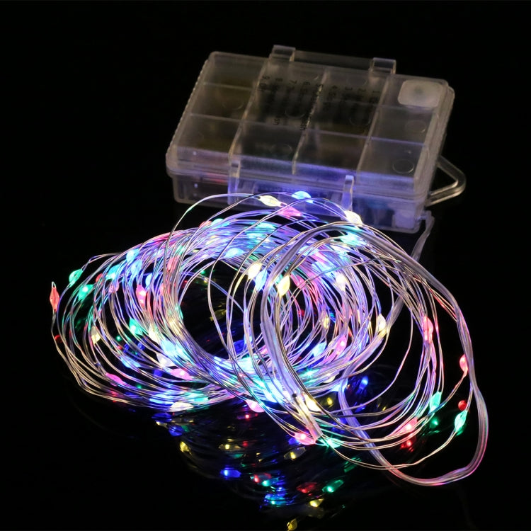 50 LEDs 3 x AA Batteries Box Fairy Lamp Decorative Light with Remote Control, DC 5V