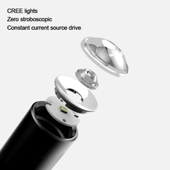 CREE XP-L 1000 LM Portable LED Light with 4-levels Adjustable Brightness & 2-Modes, BEEBEST FZ101