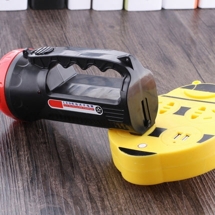 5W 9 LEDs Rechargeable Strong LED Flashlight 2-Modes Outdoors Searchlight