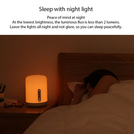 Original Xiaomi Mijia Bedside Lamp 2 LED Night Light Touch & Smart App Control