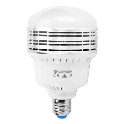 MANTOO PGL35 35W 120V 5500K 3900LM LED Light Bulb for Photography Lighting, 120V 3900LM