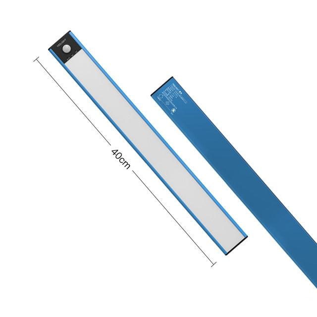 40cm Original Xiaomi Youpin YEELIGHT LED Smart Human Motion Sensor Light Bar Rechargeable Wardrobe Cabinet Corridor Wall Lamps, 40cm