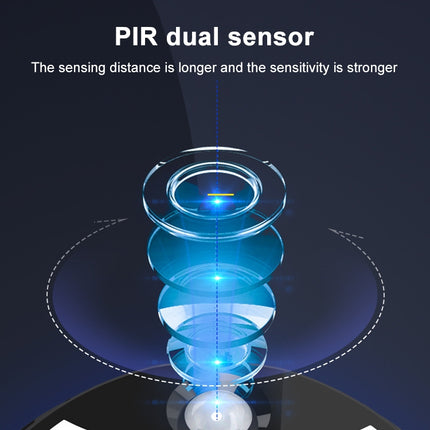 70 LEDs 450LM IP65 Waterproof Round Solar Powered Garden Lamp Body Induction Light Street Lamp