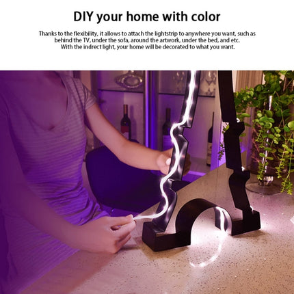 Original Xiaomi Youpin Yeelight Smart WiFi APP Remote Control Extension LED Strip Light, Length: 1m