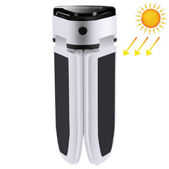 Multifunctional Solar USB Charging 60 LED Trefoil Camping Lamp Outdoor Tent Portable Lamp Flashlight  Emergency Light Bulb Light, Style: Solar