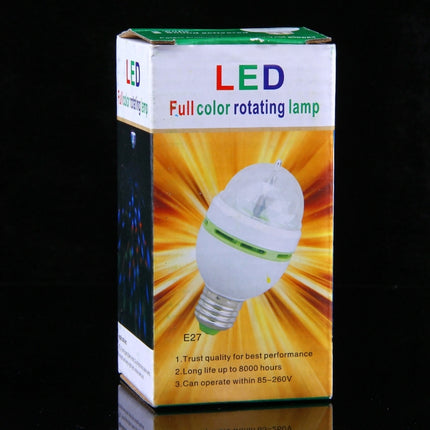 LED Full Color Auto Rotating Lamp for Family Party / KTV / Bars / Hotel / DJs, AC 85-260V