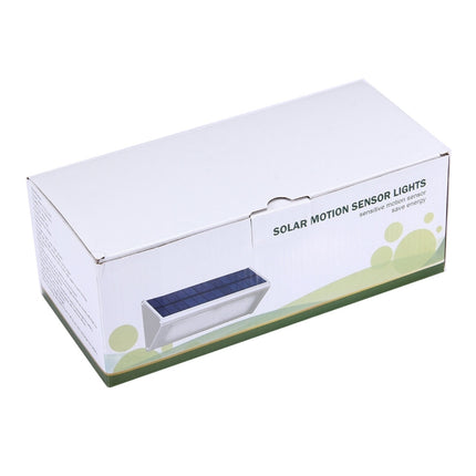 800 LM 48 LEDs SMD 2835 Sensor Triangle Energy Saving Wall Light with Solar Panel and Hidden Switch for Garden / Courtyard / Outdoor Camping(Silver)