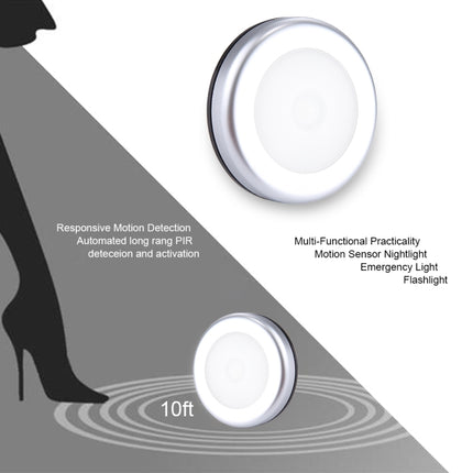 6 LEDs Mini Lamp for Closet / Cabinet / Stairways / Bedroom, Sensor Distance: 5m, DC 5V