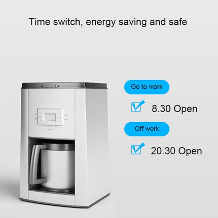Sonoff 433 MHz DIY WiFi Smart Wireless Fernbedienung Timermodul Netzschalter mit 4-Tasten-Fernbedienung für Smart Home, unterstützt iOS und Android, 433 MHz mit Fernbedienung