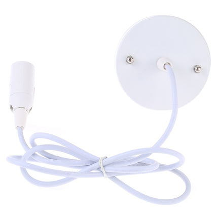 E14 Lamp Holder DIY Ceiling Chandelier Light Bulbs Screw Base Socket, Cable Length: 1m