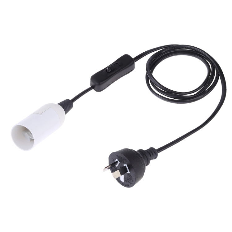 E14 Wire Cap Switch Lamp Holder Chandelier Power Socket with 1.2m Extension Cable, AU Plug