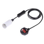 Big UK Plug, 1.5m / White