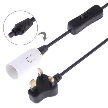 E14 Wire Cap Switch Lamp Holder Chandelier Power Socket with 1.2m Extension Cable, AU Plug, Small UK Plug, 1.2m, EU Plug, 1.5m, US Plug, 1.5m, Big UK Plug, 1.5m, AU Plug, 1.2m