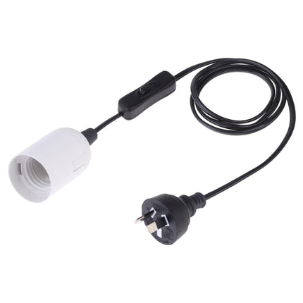 E27 Wire Cap Switch Lamp Holder Chandelier Power Socket with 1.2m Extension Cable, Small UK Plug, EU Plug, 1.5m, AU Plug, 1.2m, Big UK Plug, 1.5m, US Plug, 1.5m, Small UK Plug, 1.2m