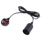 Big UK Plug, 1.5m / Black