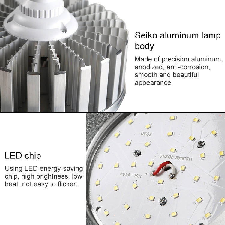 30W Warehouse Workshop Factory LED Mining Lamp Explosion-proof Light, Hook without Chain Engineering Version