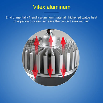 30W Warehouse Workshop Factory LED Mining Lamp Explosion-proof Light, Hook without Chain Engineering Version