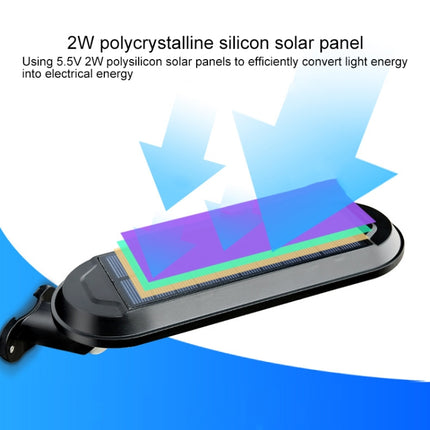 18 LEDs 600LM IP65 Waterproof Solar Powered Garden Lamp Body Induction Light Street Lamp