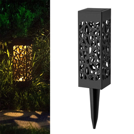 Outdoor Hollowing Out Solar Energy Garden Lawn Lamp