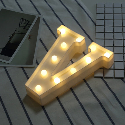 Dry Battery Powered Warm White Standing Hanging LED Holiday Light, A, N, B, O, C, P, D, Q, E, R, F, T, G, U, I, V, J, W, K, X, L, M, Z