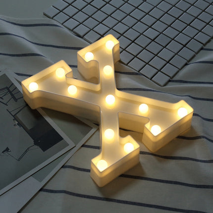 Dry Battery Powered Warm White Standing Hanging LED Holiday Light, A, N, B, O, C, P, D, Q, E, R, F, T, G, U, I, V, J, W, K, X, L, M, Z