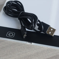 Ultradünne, tragbare USB-LED-Leuchtbox im A4-Format mit Helligkeitsregelung für Künstler, die Zeichnungen, Skizzen, Animationen und Röntgenaufnahmen erstellen, Helligkeitsregelung, kein Ladegerät erforderlich