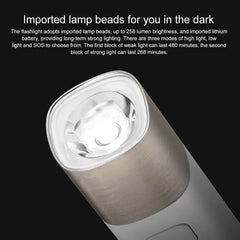 Original Xiaomi Youpin SOLOVE LED Flashlight 3000mAh USB Multi-function Portable Lighting, SOLOVE