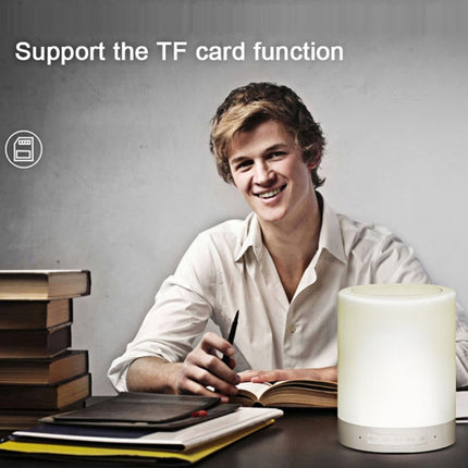 with LED Light & Handle, Support AUX IN & Hands-free Answer & TF Card