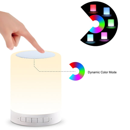 with LED Light & Handle, Support AUX IN & Hands-free Answer & TF Card