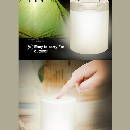 with LED Light & Handle, Support AUX IN & Hands-free Answer & TF Card