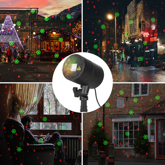 Dynamic Red + Green Laser Mini Outdoor Lamp, CMF-A103