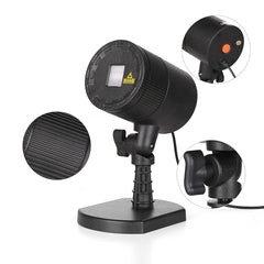 Dynamic Red + Green Laser Mini Outdoor Lamp