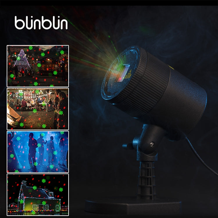 Dynamic Red + Green Laser Mini Outdoor Lamp
