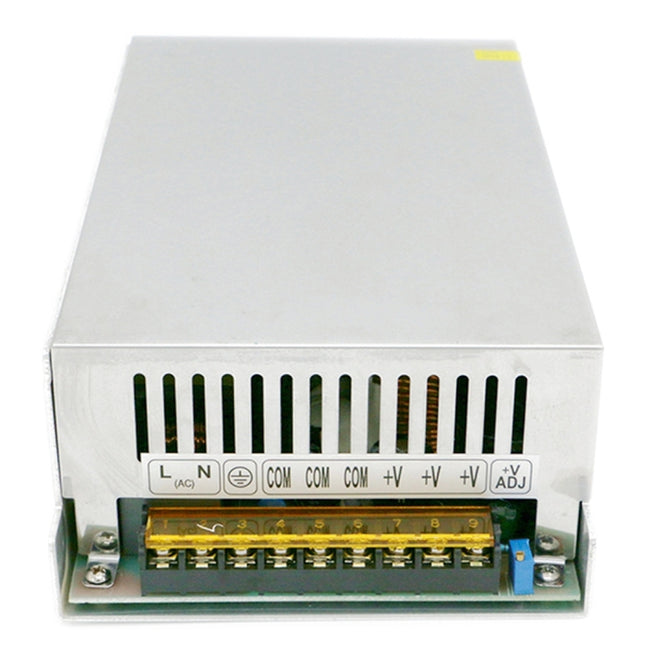 SOMPOM S-600-12 600W 12V 50A Iron Shell Driver LED Light Strip Lighting Monitor Power Supply, 600W 50A