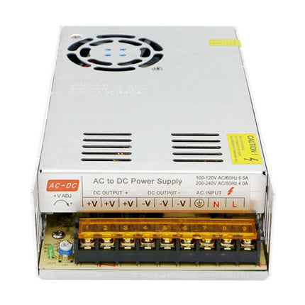 SOMPOM S-360-12 360W 12V 30A Iron Shell Driver LED Light Strip Lighting Monitor Power Supply, 360W 30A