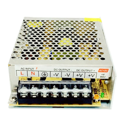 SOMPOM S-60-12 60W 12V 5A Iron Shell Driver LED Light Strip Lighting Monitor Power Supply, 60W 5A